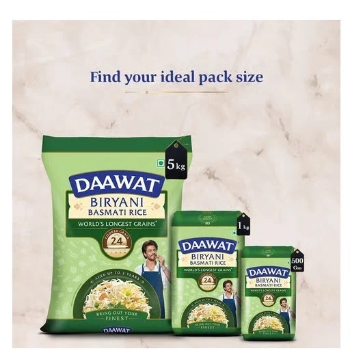 Daawat Biryani Rice (Long Grain) - 1 kg