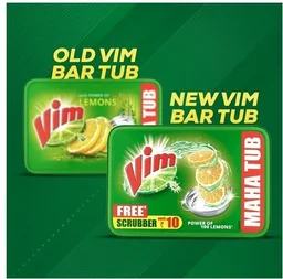 Vim Lemon Tub Dishwashing Tub - 500 g