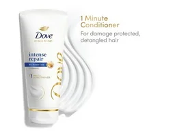 Dove Intense Repair Hair Conditioner - All Hair Types, 175 ml