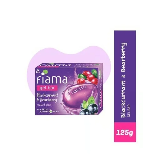 Fiama Soap Blackcurrant & Bearberry Radiant Glow - Combination Skin, 125 g