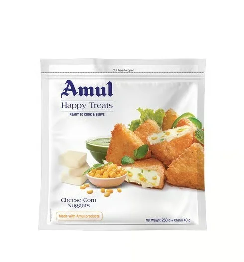Amul Corn & Cheese Nuggets - Nuggets, 300 g