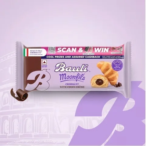 Bauli Moonfils Chocolate Crème Croissant - 45 g, 45 g