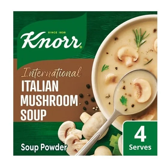Knorr International Italian Mushroom Soup with No Added Preservatives - Italian Mushroom, 46 g