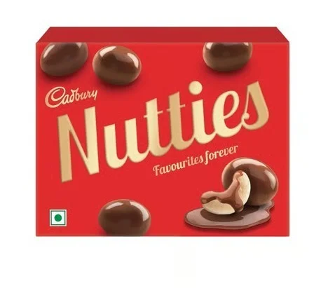 Nutties Cadbury Nutties Milk Chocolate Pack - Milk Chocolate, 30 g