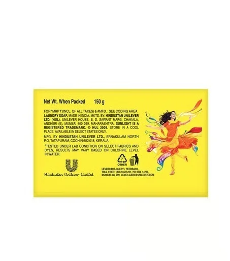 Sunlight Detergent Bar - 150 g