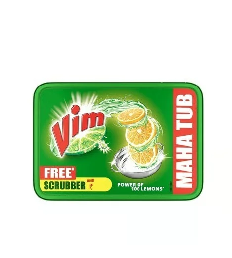 Vim Lemon Tub Dishwashing Tub (500 g) - 500 g