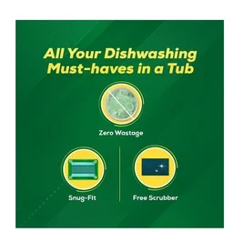 Vim Lemon Tub Dishwashing Tub (500 g) - 500 g