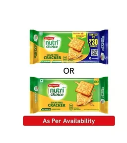 Britannia Nutrichoice Sugar Free Cracker - Cholesterol Free, 295 g