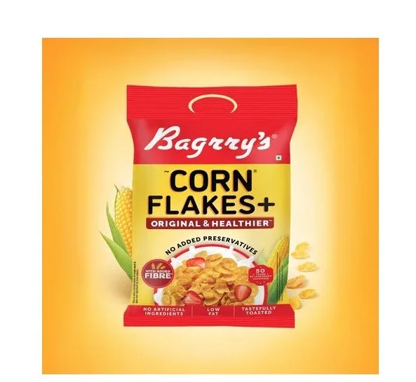Bagrry's Corn Flakes Plus Original & Healthier (with Fibre Power) - Original and healthier, 300 g