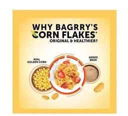 Bagrry's Corn Flakes Plus Original & Healthier (with Fibre Power) - Original and healthier, 300 g
