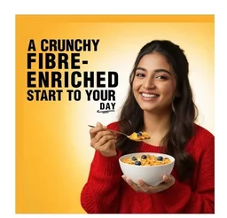 Bagrry's Corn Flakes Plus Original & Healthier (with Fibre Power) - Original and healthier, 300 g