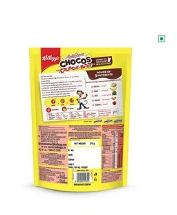 Kellogg's Chocos Crunchy Bites Kids Cereal - Chocolate, 375 g