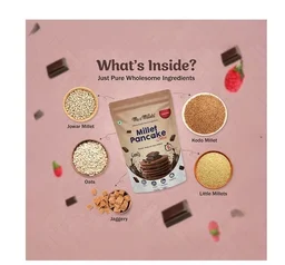 Me & Millets - Millets Pancake Mix - Chocolate, 150 g