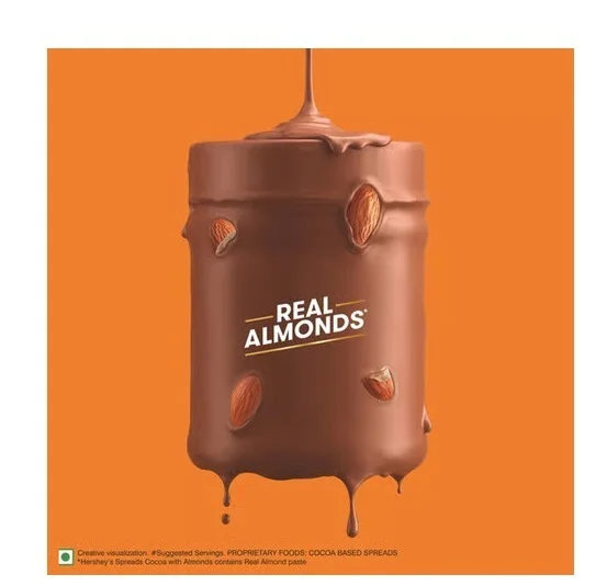 Hershey's Cocoa with Almond Chocolate Spread - Almond, 150 g