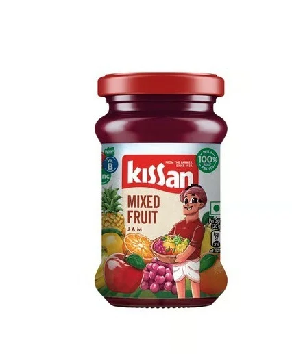 Kissan Mixed Fruit Jam (200 g) - Mixed Fruit, 200 g
