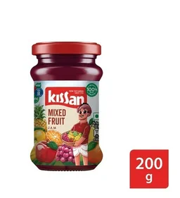 Kissan Mixed Fruit Jam (200 g) - Mixed Fruit, 200 g