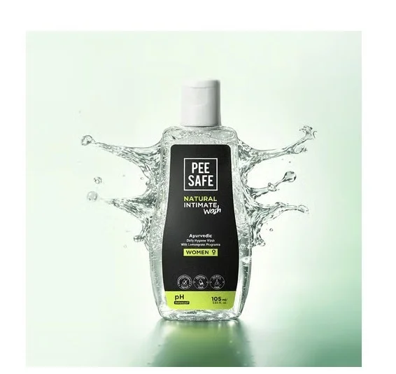 Pee Safe Natural Intimate Wash for Women - Skin Irritation, 105 ml