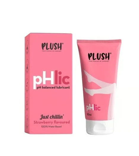 Plush Strawberry Flavoured Lubricant (for Men & Women) - Water Based, 50 ml