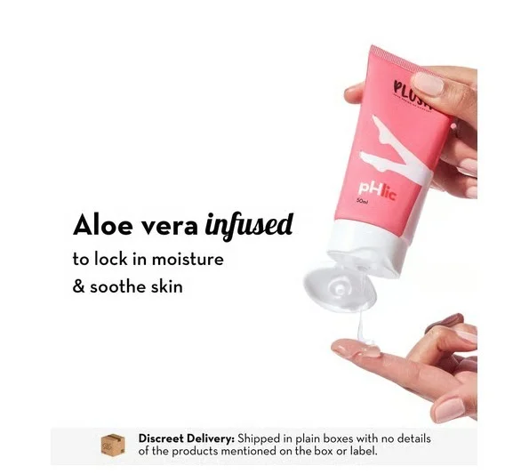 Plush Strawberry Flavoured Lubricant (for Men & Women) - Water Based, 50 ml