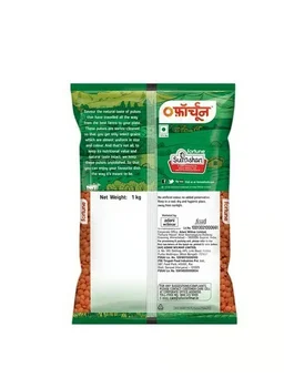 Fortune Malka Masoor Unpolished - Unpolished, 1 kg