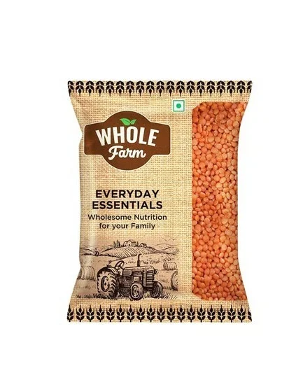 Whole Farm Premium Masoor Dal (1 kg) - 1 kg
