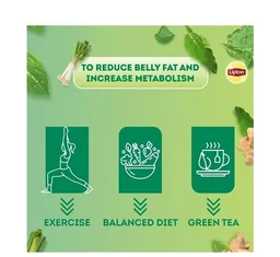 Lipton Lemongrass Ginger Green Tea Bags - Tea Bags, 25 pcs