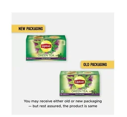Lipton Tulsi Natura Green Tea Bags - Tulsi Tea, 25 pcs