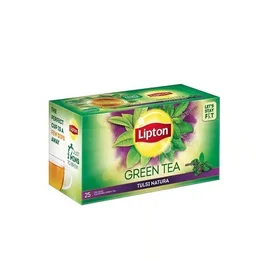 Lipton Tulsi Natura Green Tea Bags - Tulsi Tea, 25 pcs