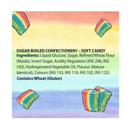 Chupa Chups Sour Bites Mixed Fruit Sour Candy - Mixed Fruit, 61.6 g