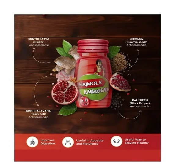 Dabur Hajmola Anardana Digestive Tablets - Anardana, 120 g