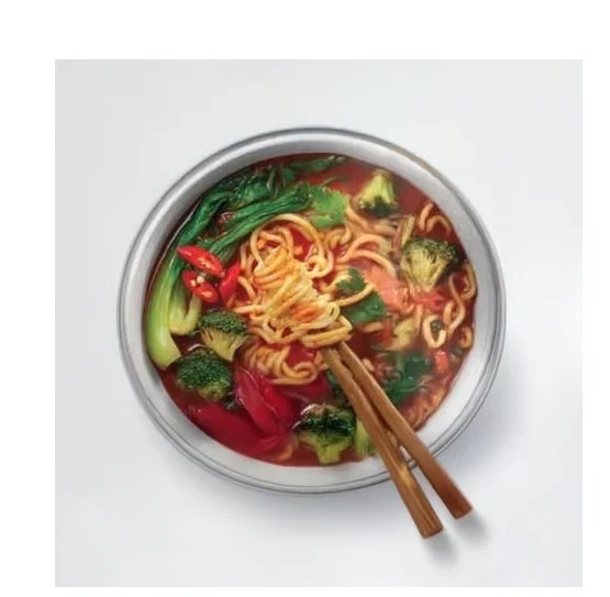 Knorr Korean Ramen Spicy Kimchi Veg Flavoured Instant Noodles - 96g