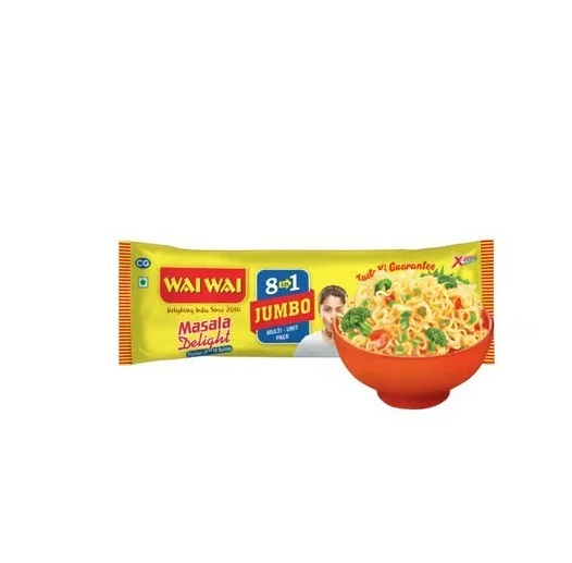 Wai Wai Masala Delight 8 in 1 Jumbo Instant Noodles - 440g