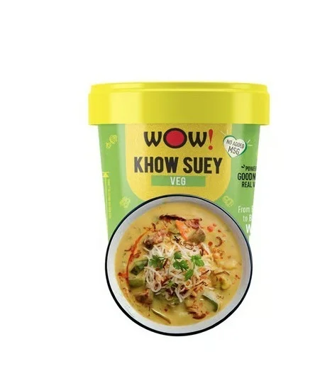 Wow! Khow Suey Veg Cup Noodles - Pack of 2 - 75g