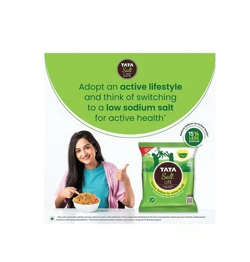 Tata Salt Lite (15% Less Sodium) - 1 kg