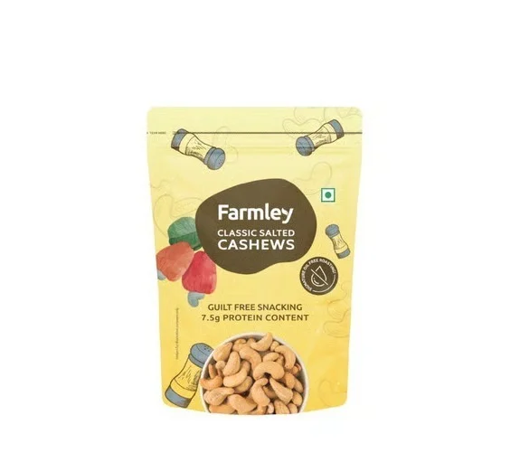 Farmley Classic Salted & Roasted Flavoured Cashew - 36 g