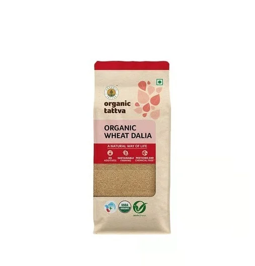 Organic Tattva Wheat Organic Daliya - 500 g
