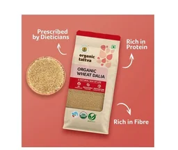 Organic Tattva Wheat Organic Daliya - 500 g