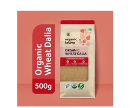 Organic Tattva Wheat Organic Daliya - 500 g