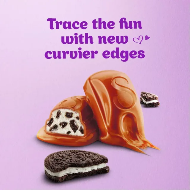 Cadbury Dairy Milk Silk Oreo Filled Bar - 124g