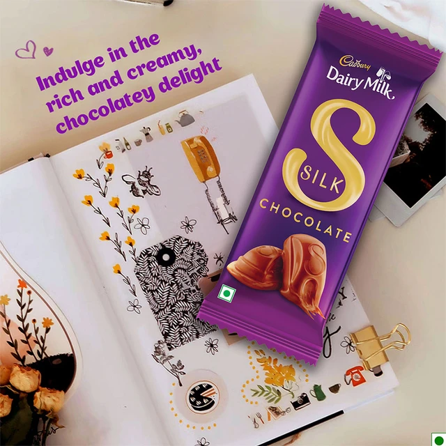 Cadbury Dairy Milk Silk Chocolate Bar - 60g
