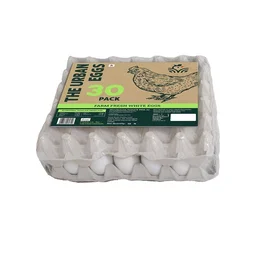 The Urban Eggs Farm Fresh White Eggs - 30 pcs