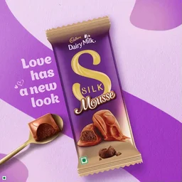 Cadbury Dairy Milk Silk Mousse Milk Chocolate Bar - 110g