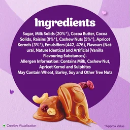 Cadbury Dairy Milk Silk Fruit & Nut Small Milk Chocolate Bar - 129g
