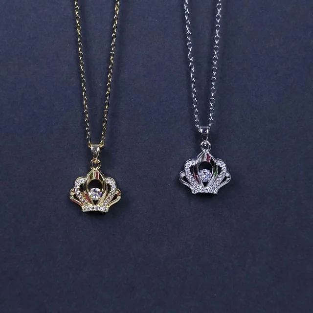 Kiyu Ziyu Chain With Crown Shape Locket - PKZ008
