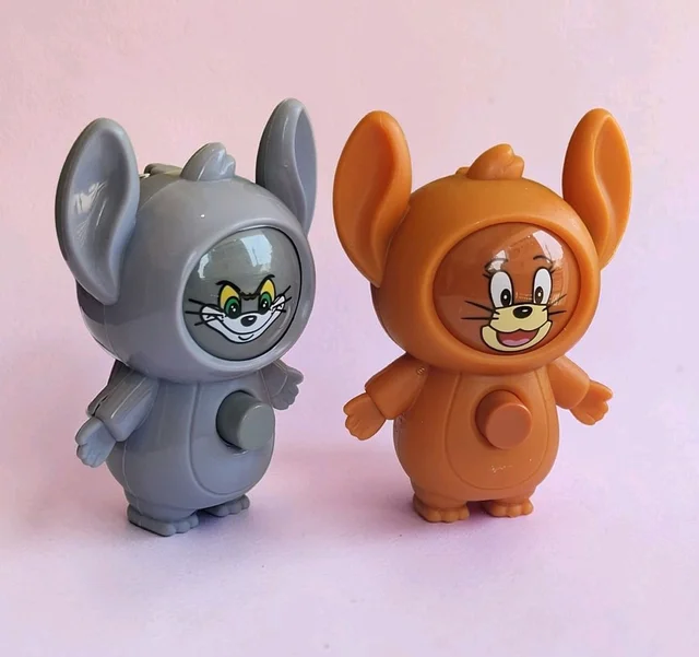 Tom And Jerry Face Changing Keychain