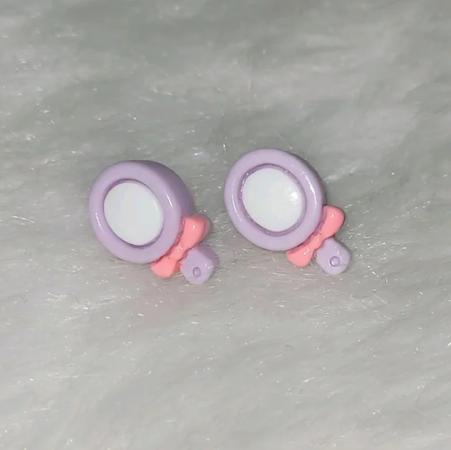 Kids Ear Studs - Mirror