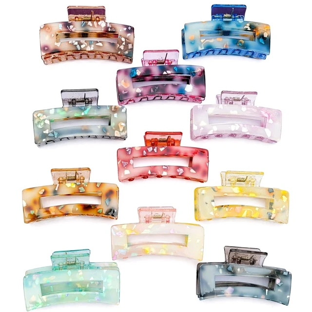 Double Layer Hair Clip 1Pc