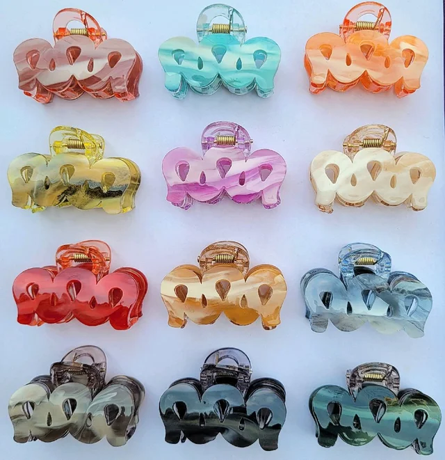 Double Layer Premium Quality Hair Clip 1Pc
