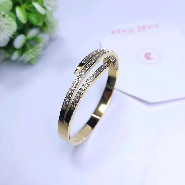 Kiyu Ziyu Anti Tarnish Kada Bracelet PKB092