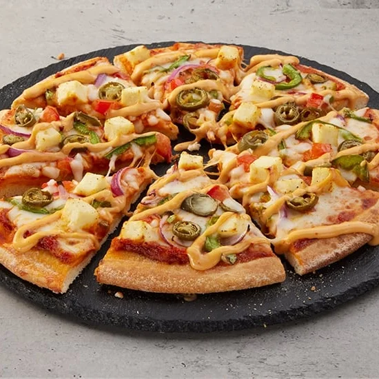 Paneer Deluxe Pizza - medium